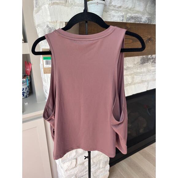 Nike Women's Mauve One Classic  Dri-FIT Cropped Tank Top Size XL - Picture 5 of 7